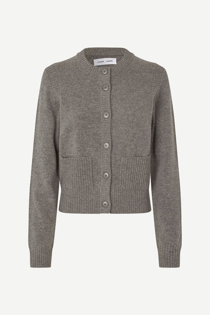 Cardigan Saelif Dark Grey Mel