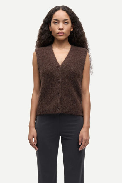 Cardigan Sajeanne Black Coffee
