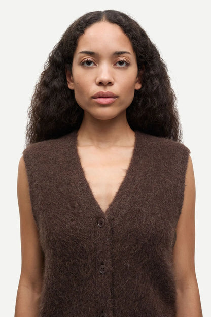 Cardigan Sajeanne Black Coffee