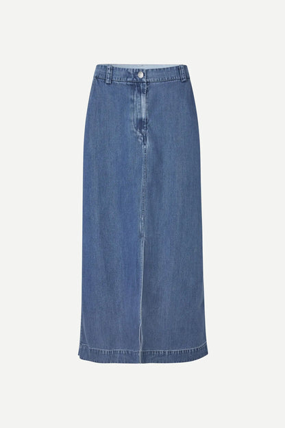 Jupe Satove Medium Denim Blue