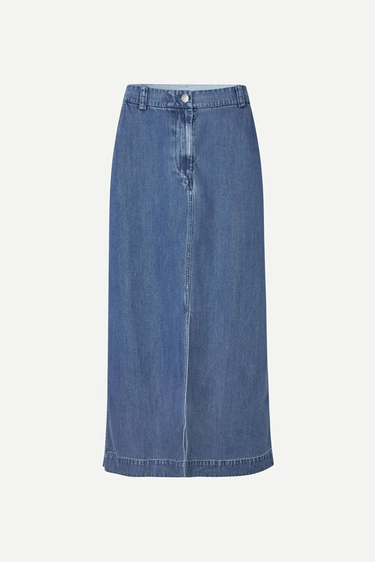 Jupe Satove Medium Denim Blue