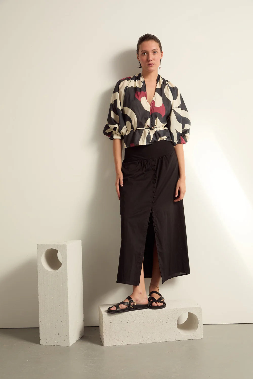 Top Divya Rodeo Black