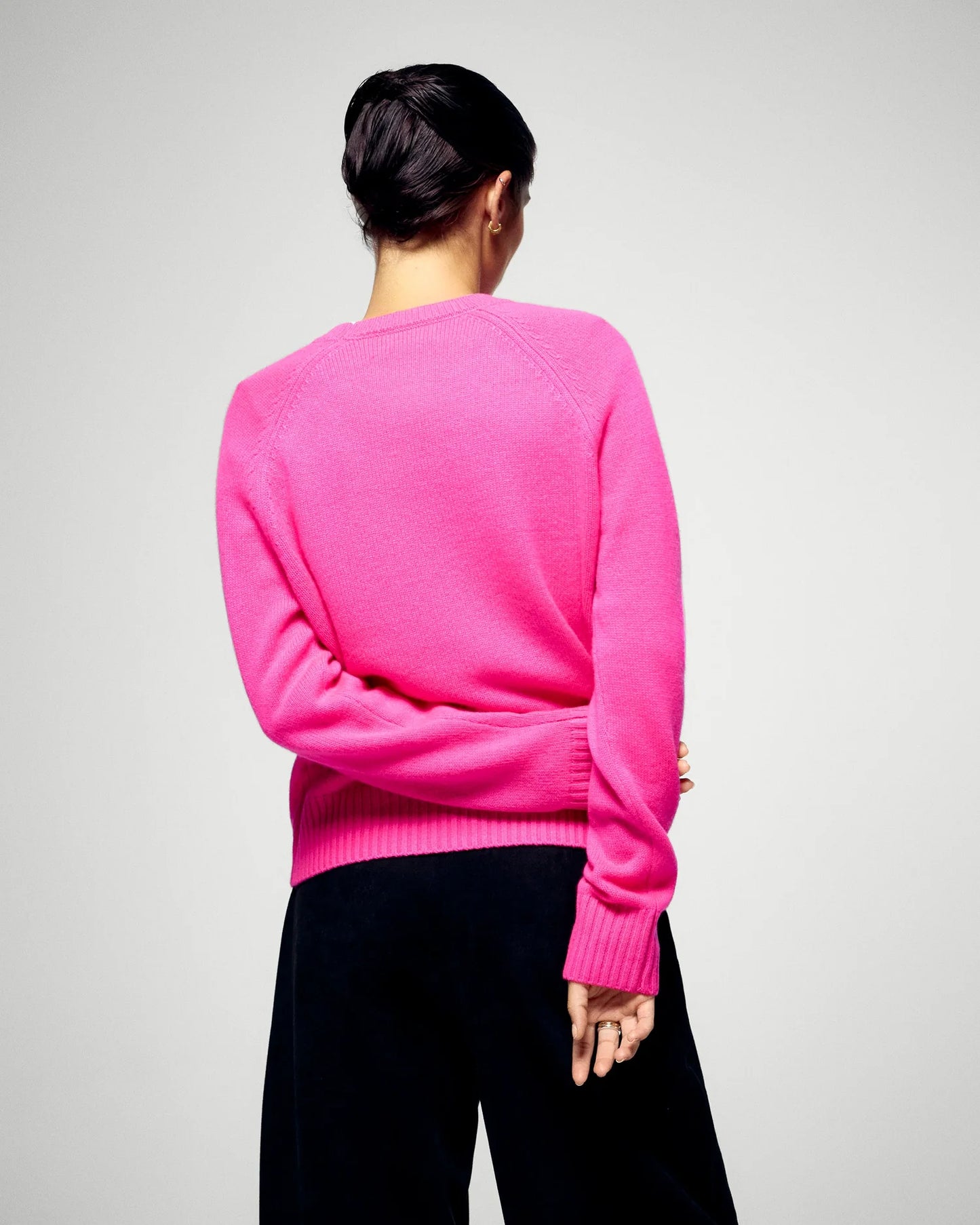 Pull Col Rond Future Cosmik Pink