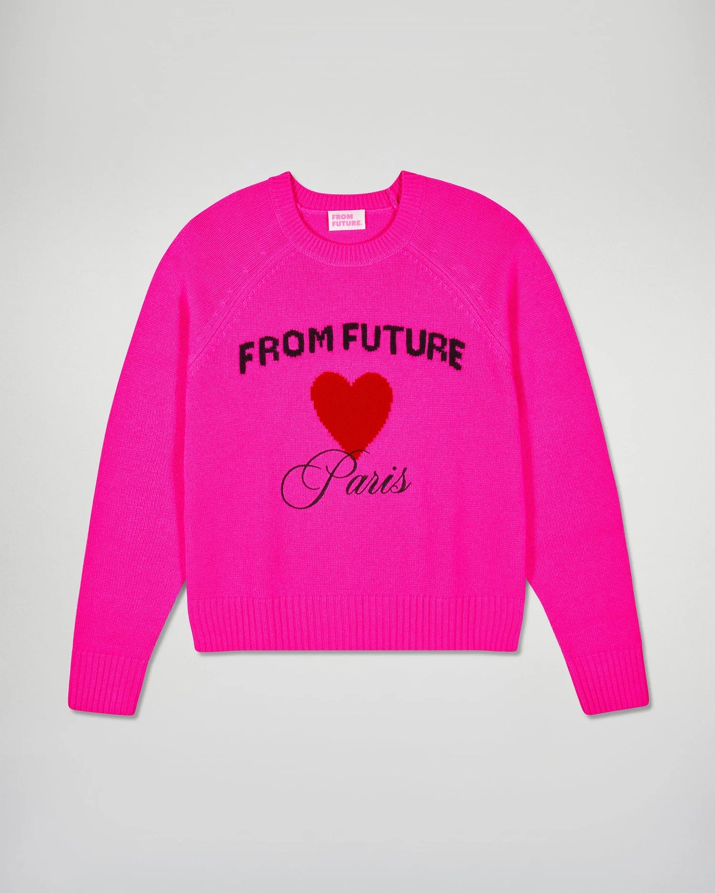 Pull Col Rond Future Cosmik Pink