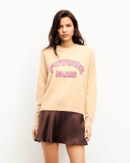 Pull Future Paris Light Beige