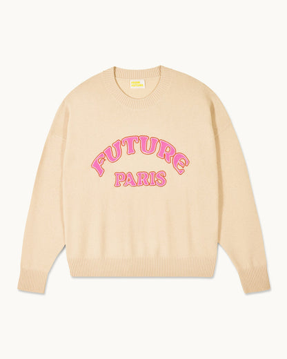 Pull Future Paris Light Beige