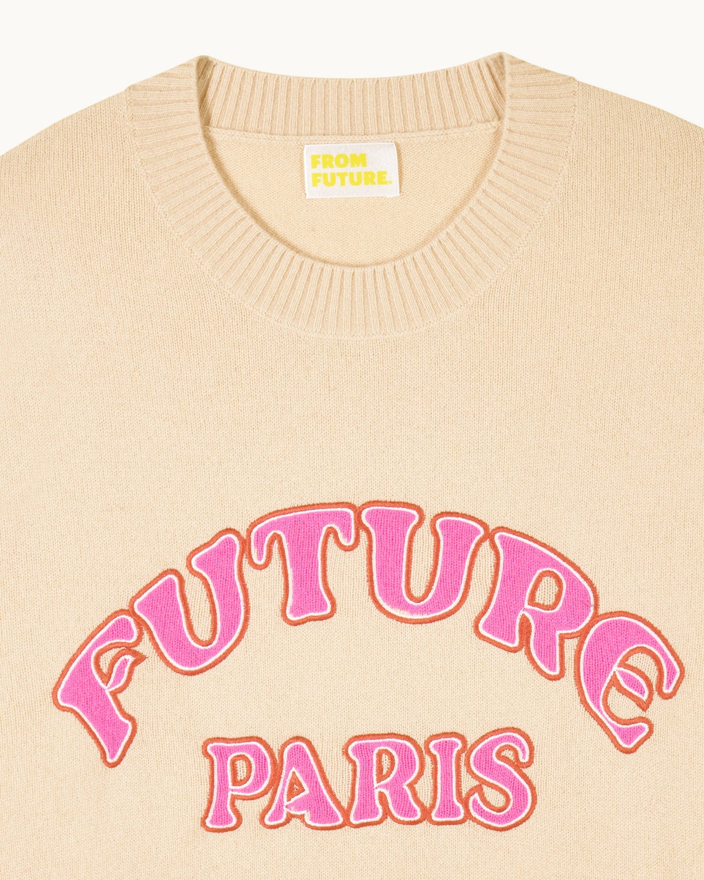 Pull Future Paris Light Beige
