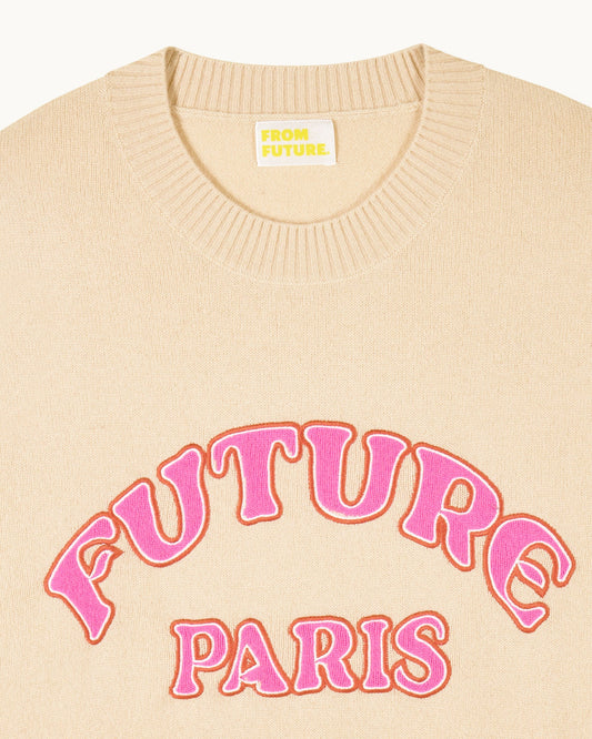 Pull Future Paris Light Beige