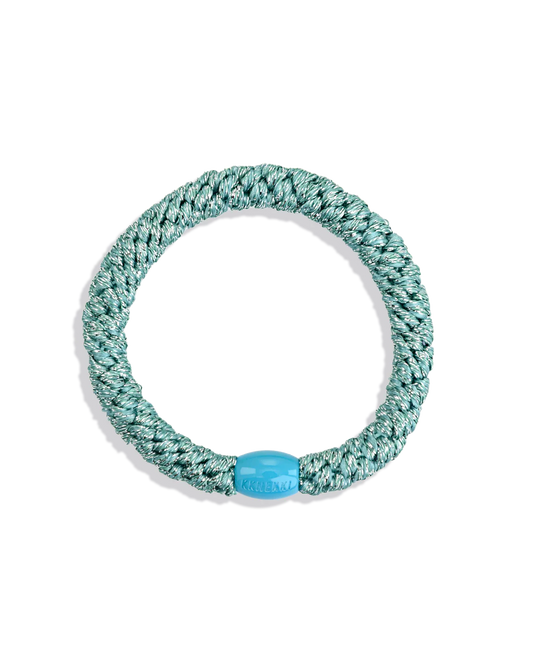 Elastique Kknekki Green Silver Glitter