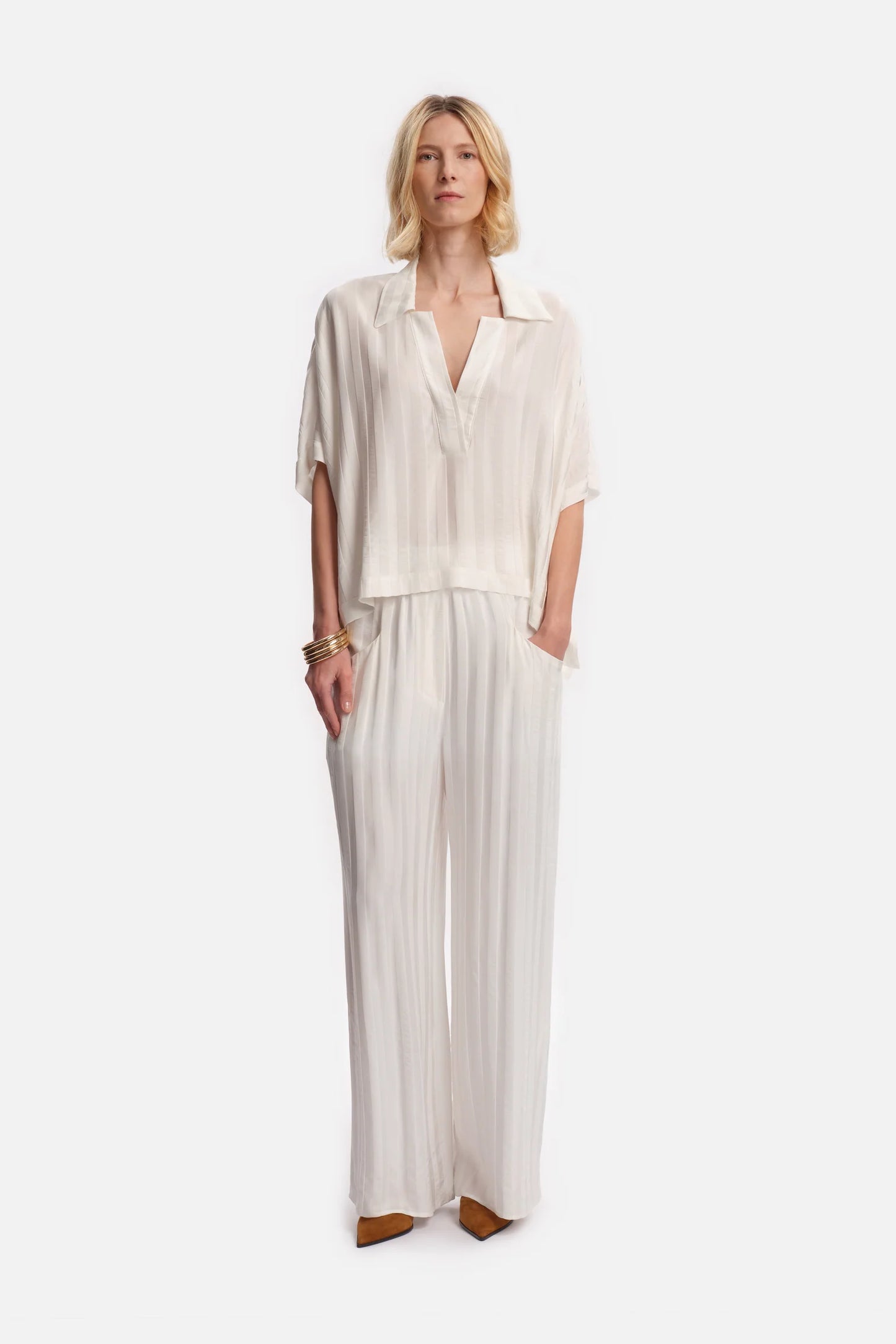 Top Vally Viscose White