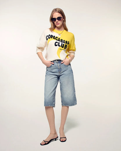 Pull Copacabana Club Ecru