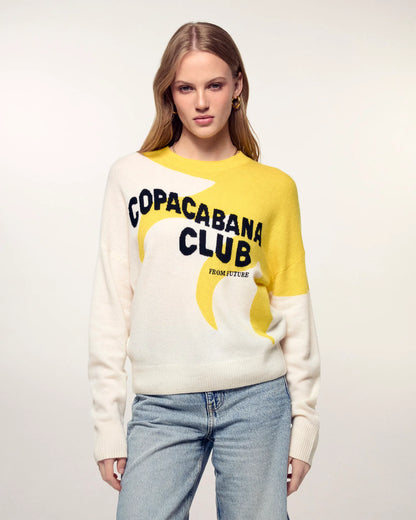 Pull Copacabana Club Ecru