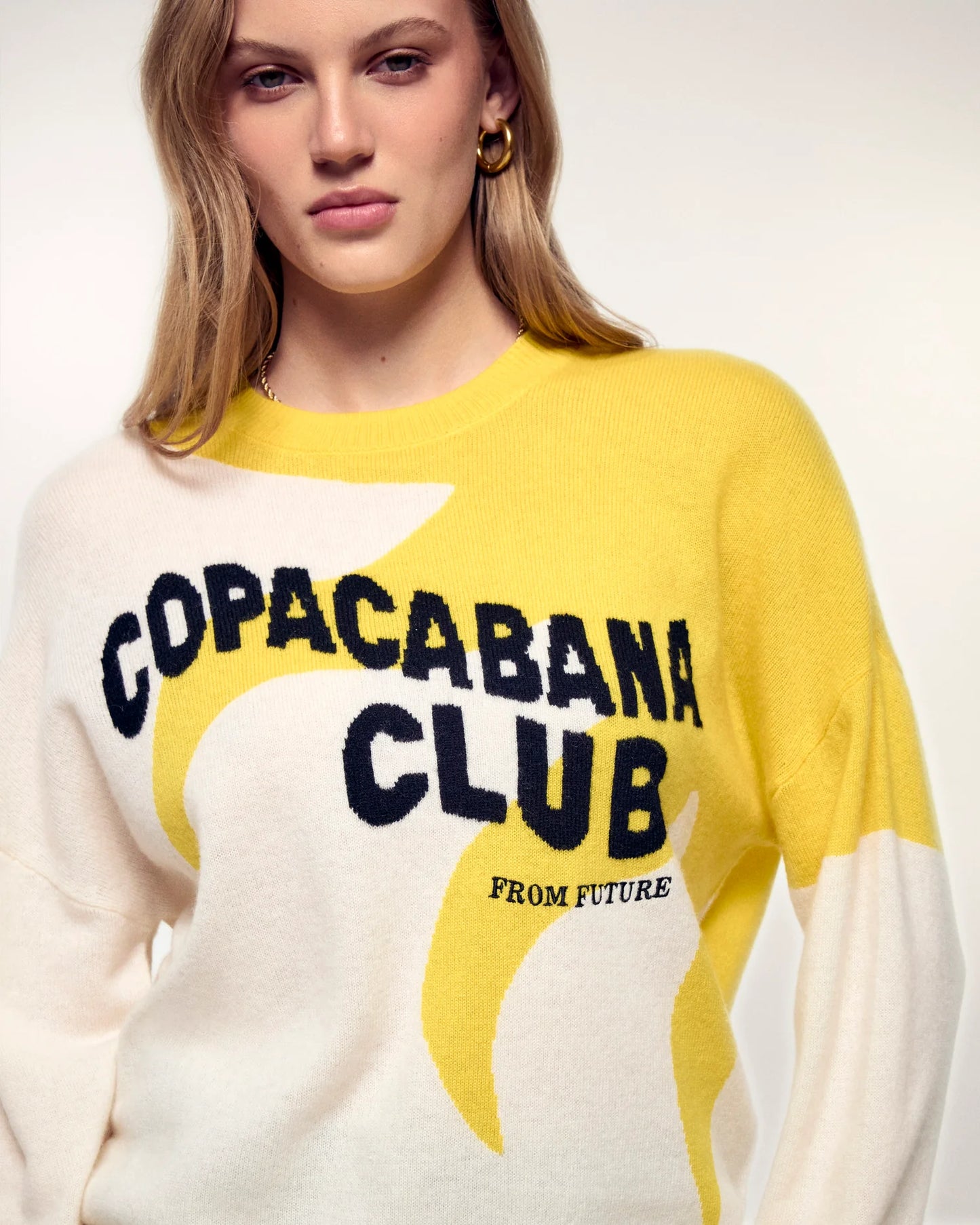 Pull Copacabana Club Ecru