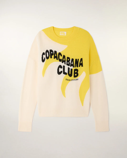 Pull Copacabana Club Ecru