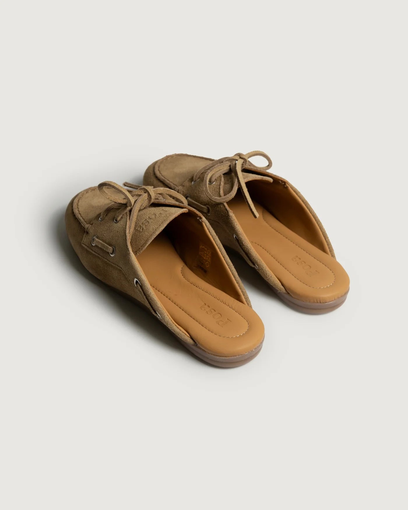 Mules Daim Camel