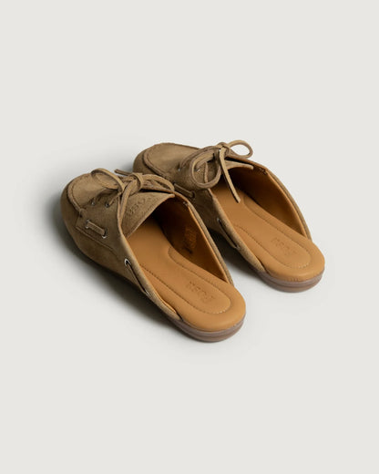 Mules Daim Camel