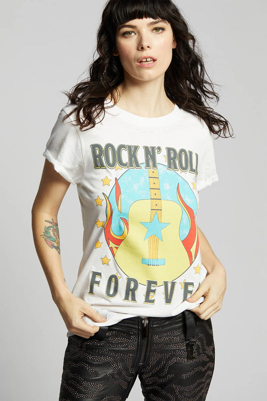 T-shirt Rock N' Roll Forever Burn Out