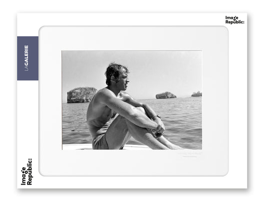 Affiche 30x40 Bebel Tournage