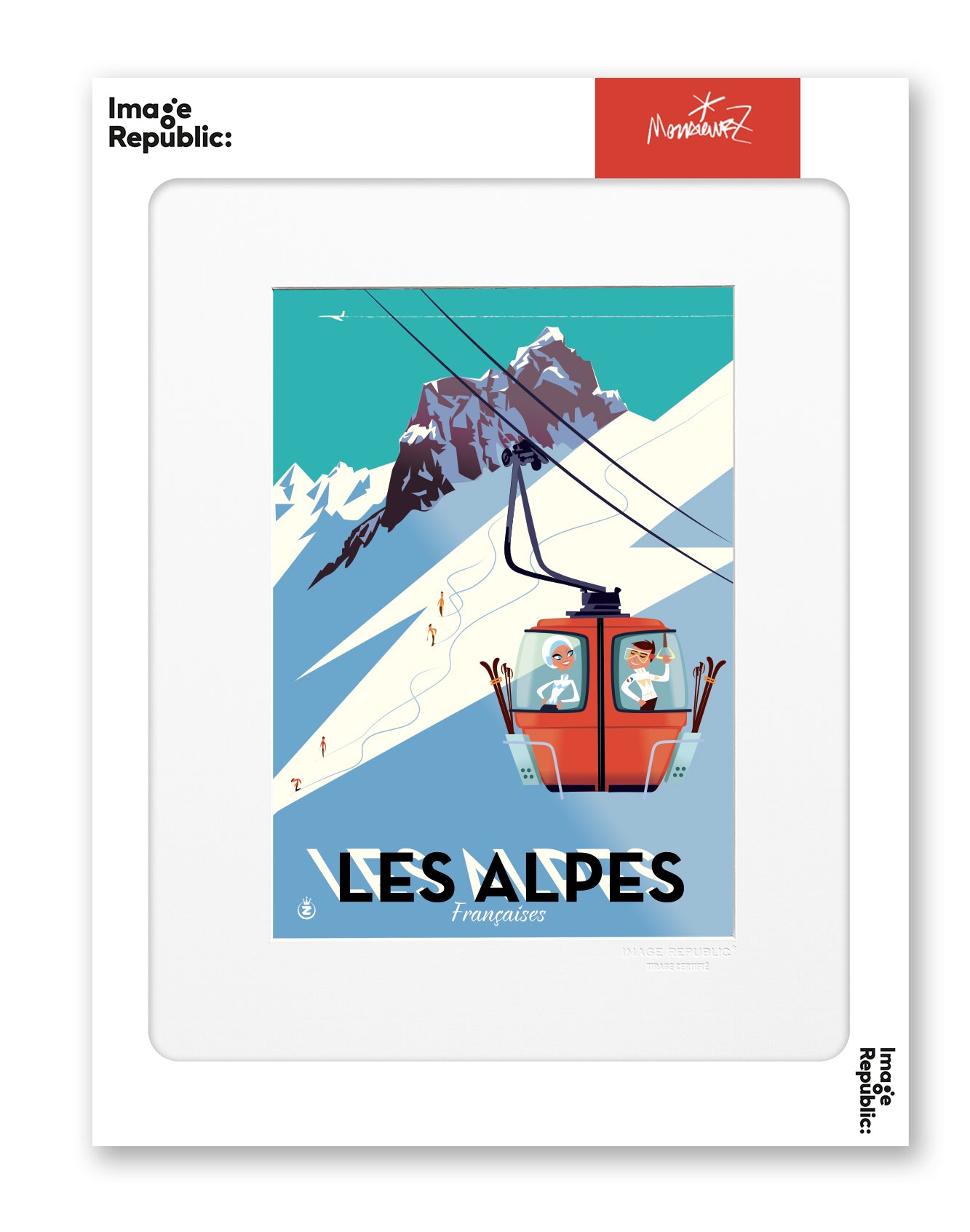 Affiche 30x40 Mr Z - Telepherique