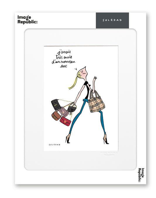 Affiche 30x40 Soledad - Envie De Noir