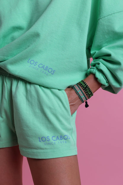 Sweat Zippé Los Cabos Green