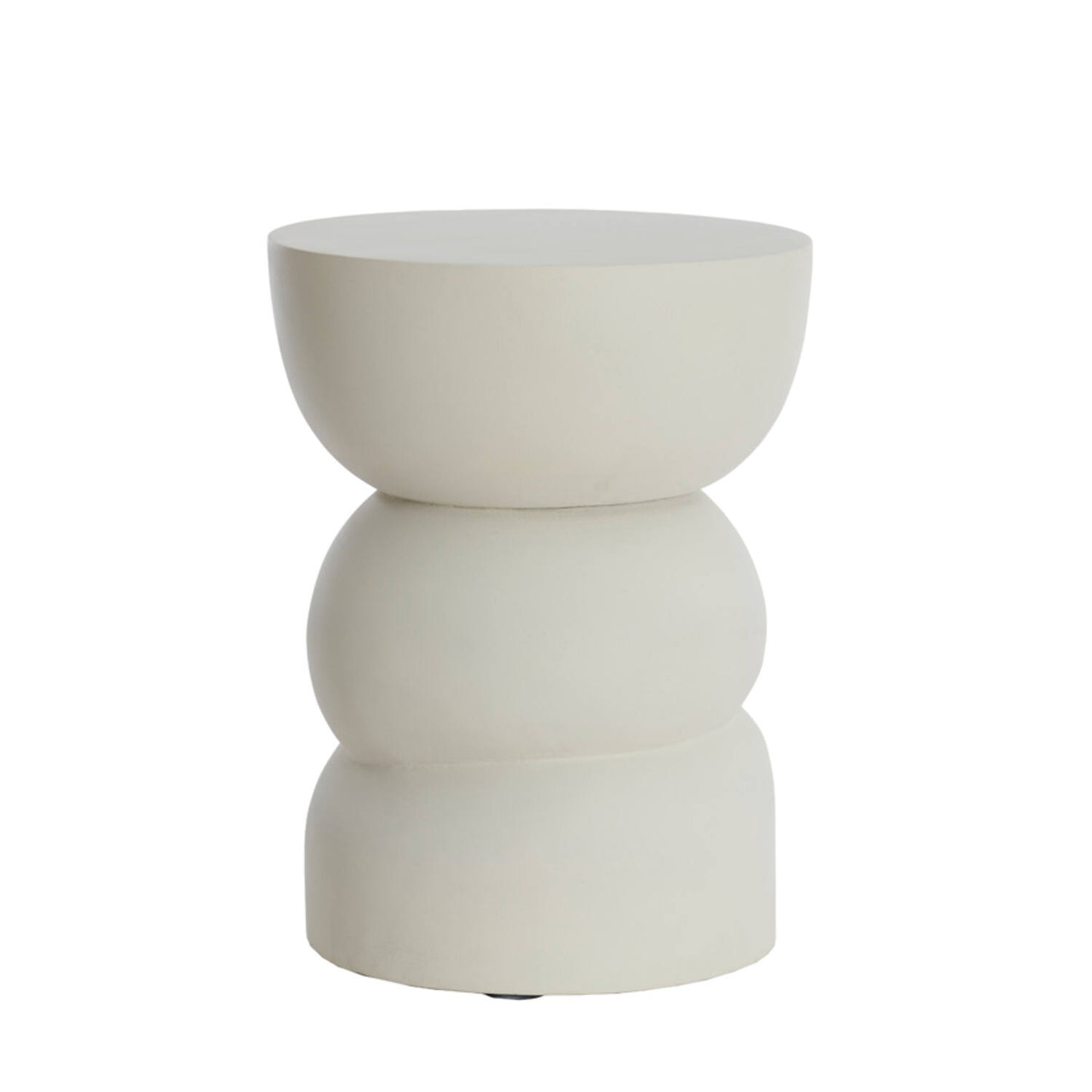 Table D'Appoint Azalio Crème 35x45cm