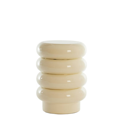Table D'Appoint Mirogi Crème 30x40cm