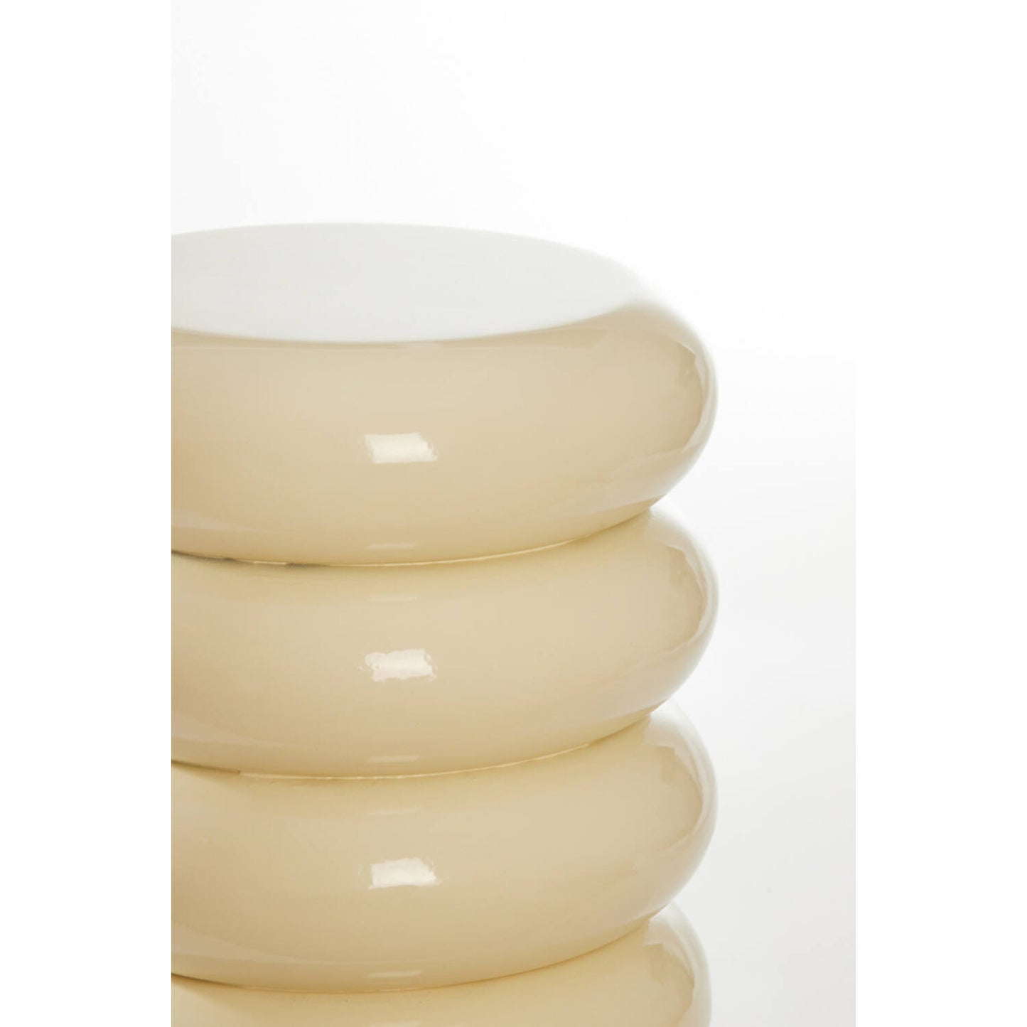 Table D'Appoint Mirogi Crème 30x40cm