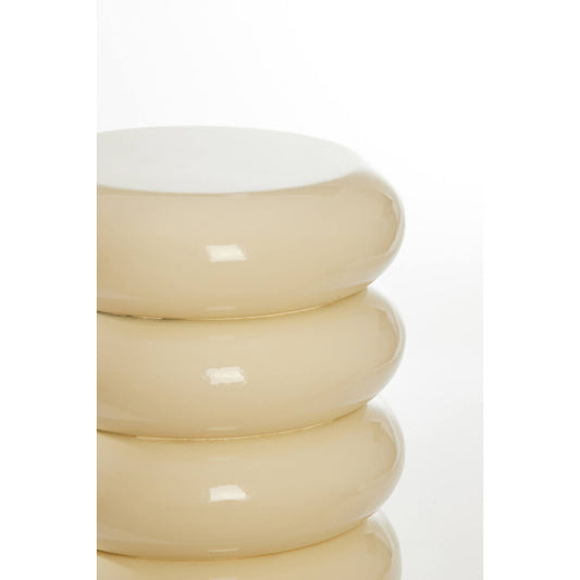 Table D'Appoint Mirogi Crème 30x40cm