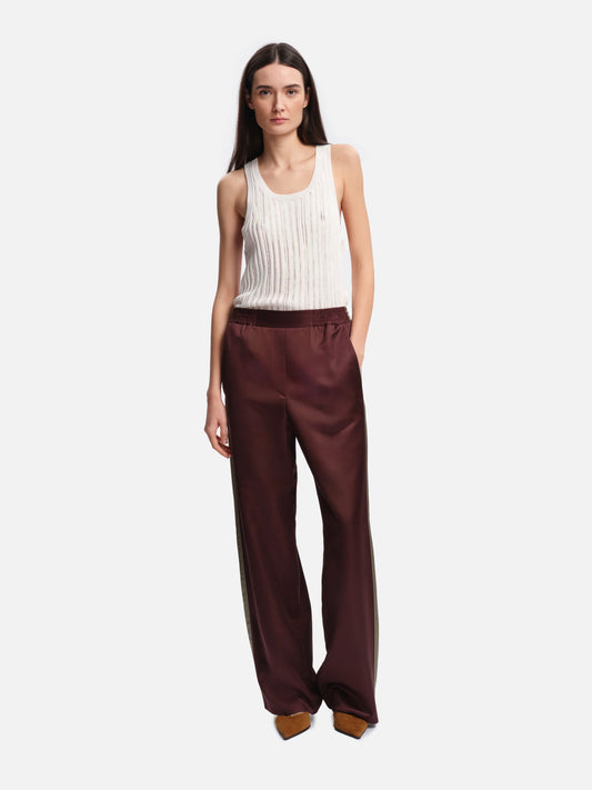 Pantalon Idao Brown Satin