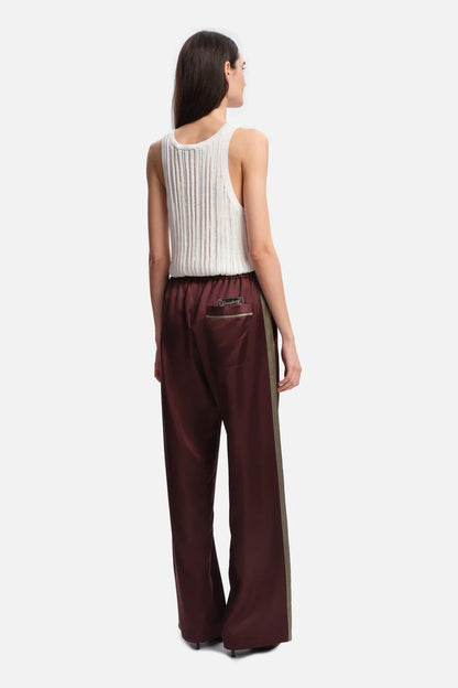 Pantalon Idao Brown Satin