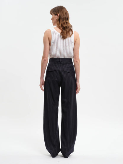 Pantalon Cesare Navy Stripes (2)
