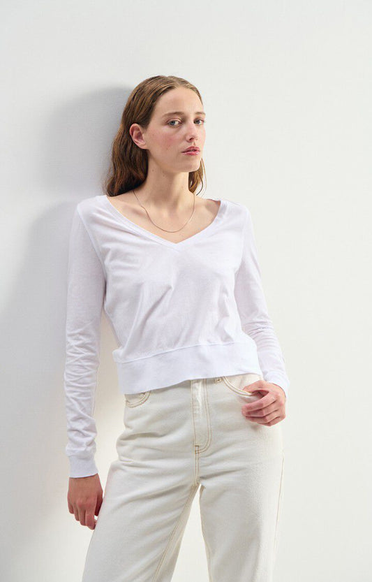 T-shirt Apoly ML Blanc