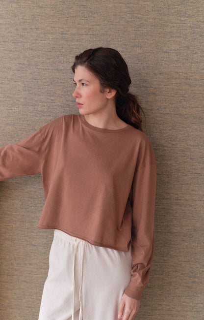 T-shirt Apoly ML Chocolat