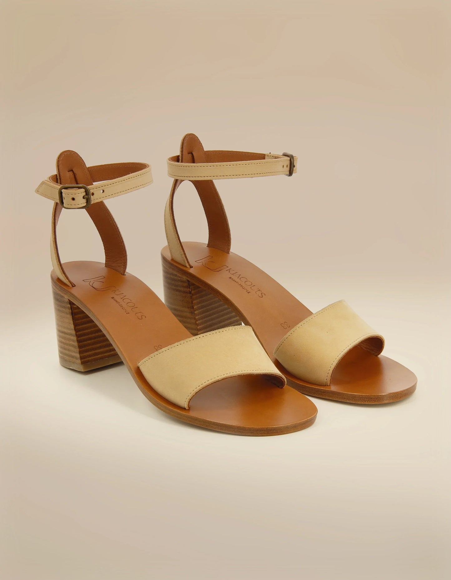 Sandales Albane Nubuck Naturel