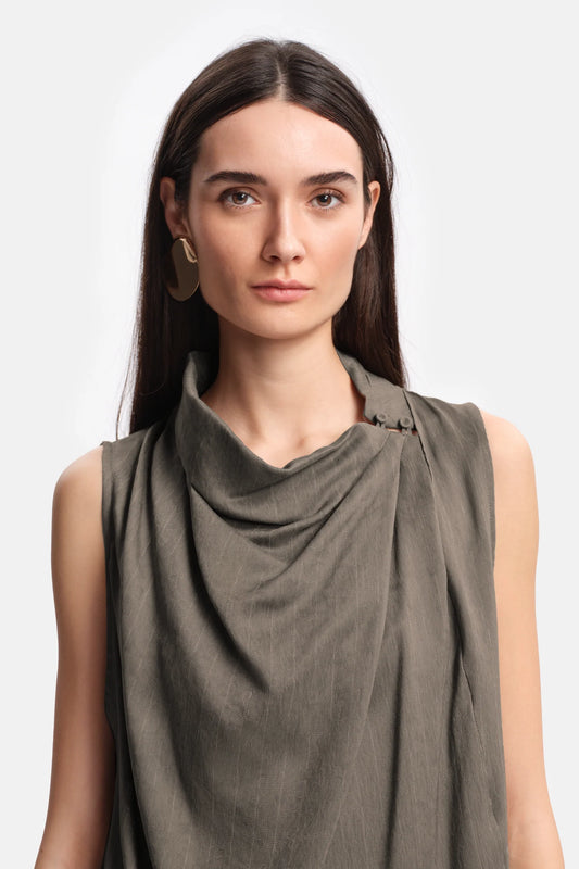 Top Bale Kaki Stripes