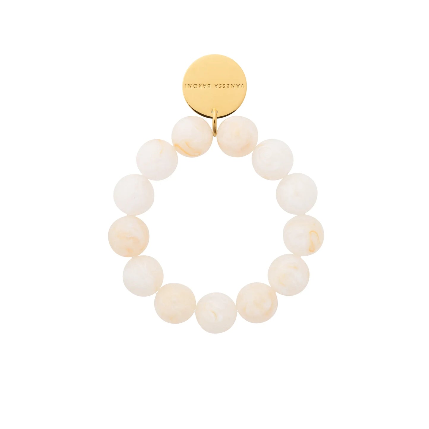 Bracelet Beads Flex Pearl Marble