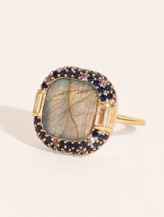 Bague Idylle Labradorite