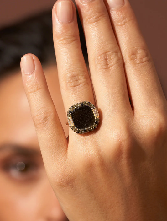 Bague Idylle Obisienne Dorée