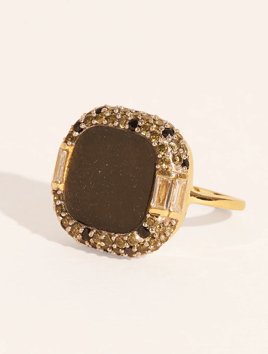 Bague Idylle Obisienne Dorée