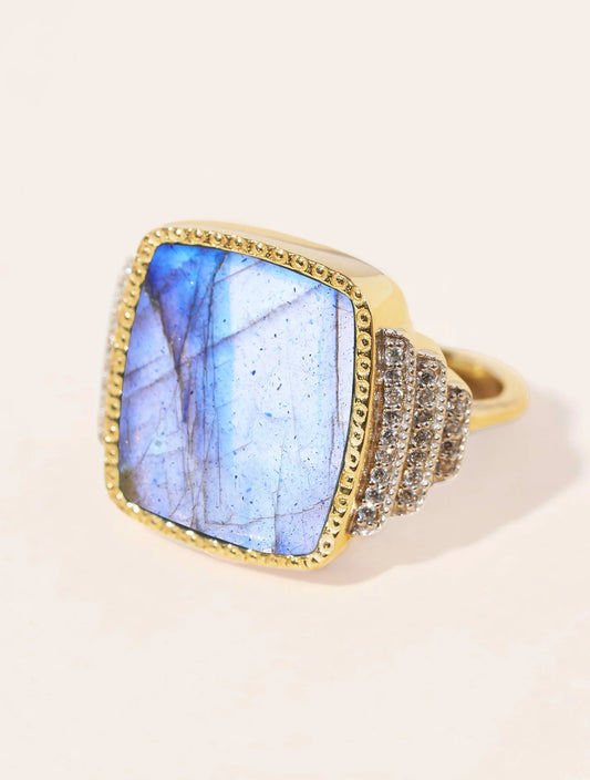 Bague Kara Labradorite