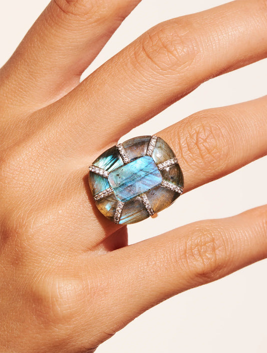 Bague Reem Labradorite