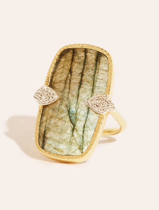 Bague Sangha Labradorite