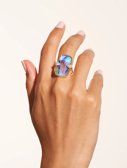 Bague Sangha Labradorite