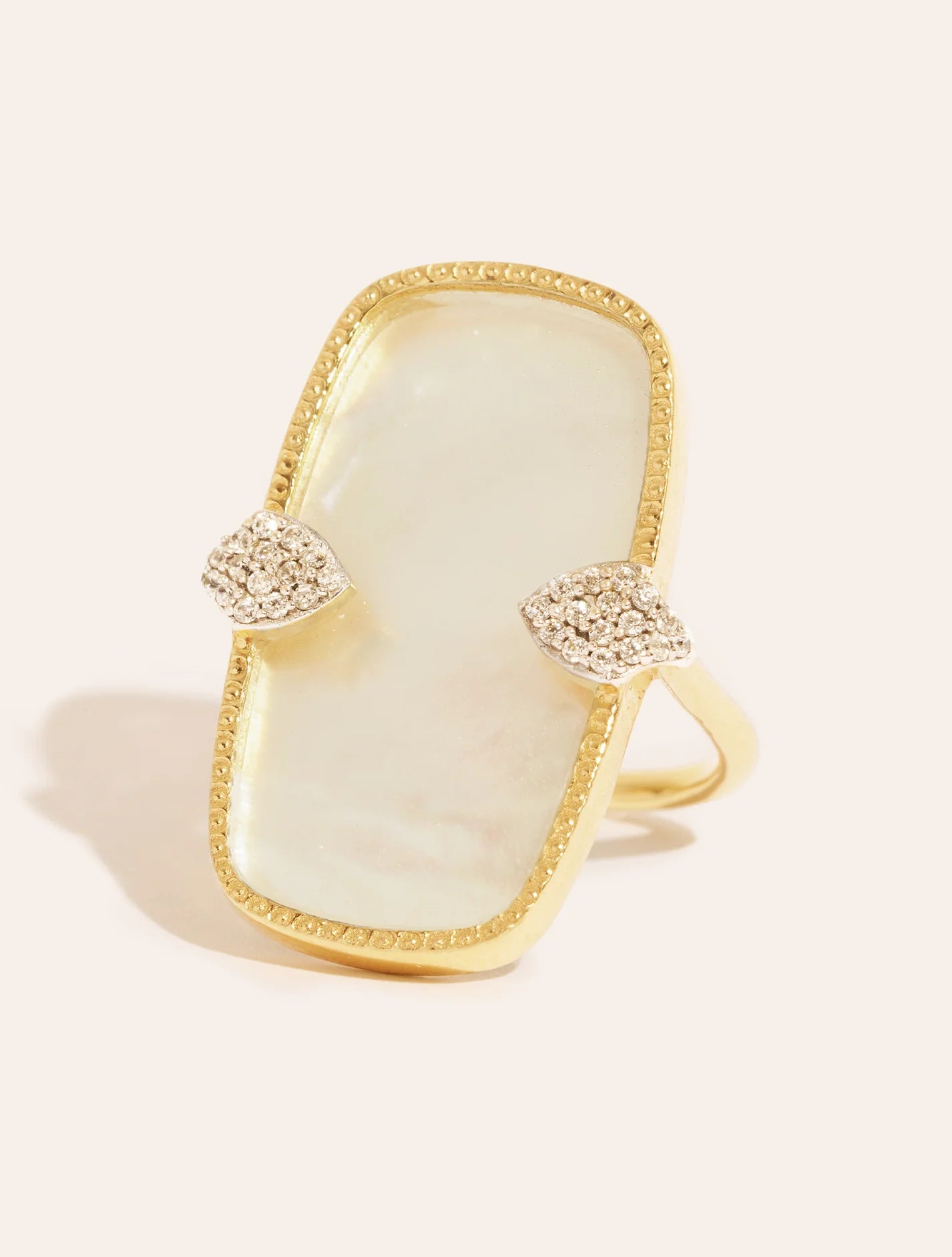 Bague Sangha Nacre