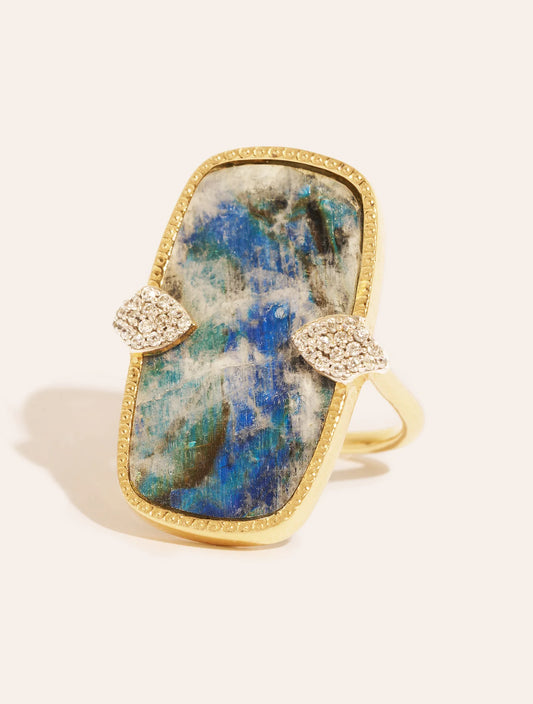 Bague Sangha Onyx Pierre De Lune