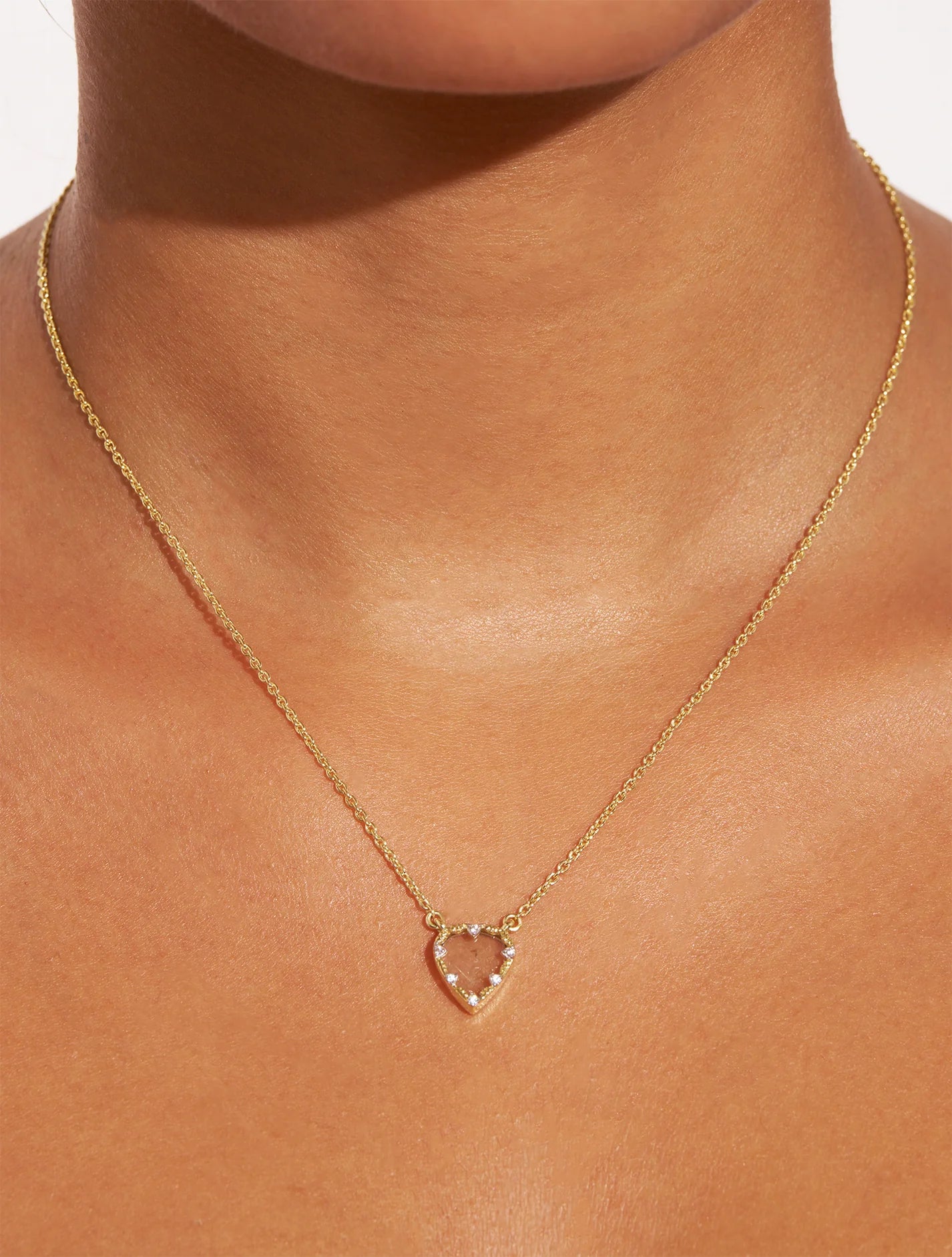 Collier Lima Quartz Rutile