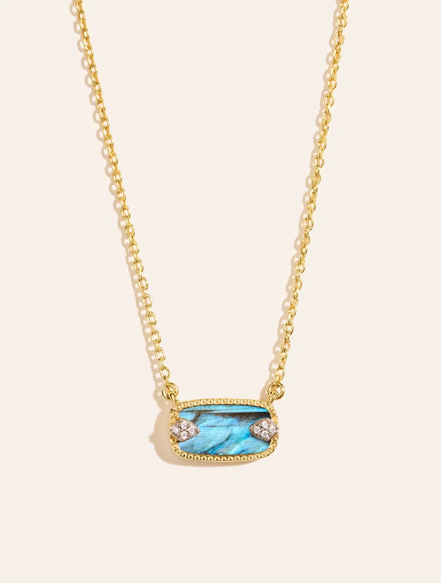 Collier Sangha Labradorite
