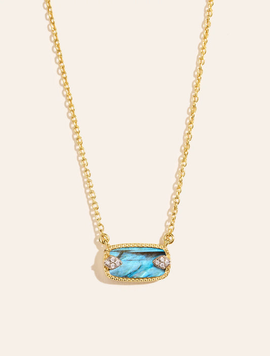 Collier Sangha Labradorite