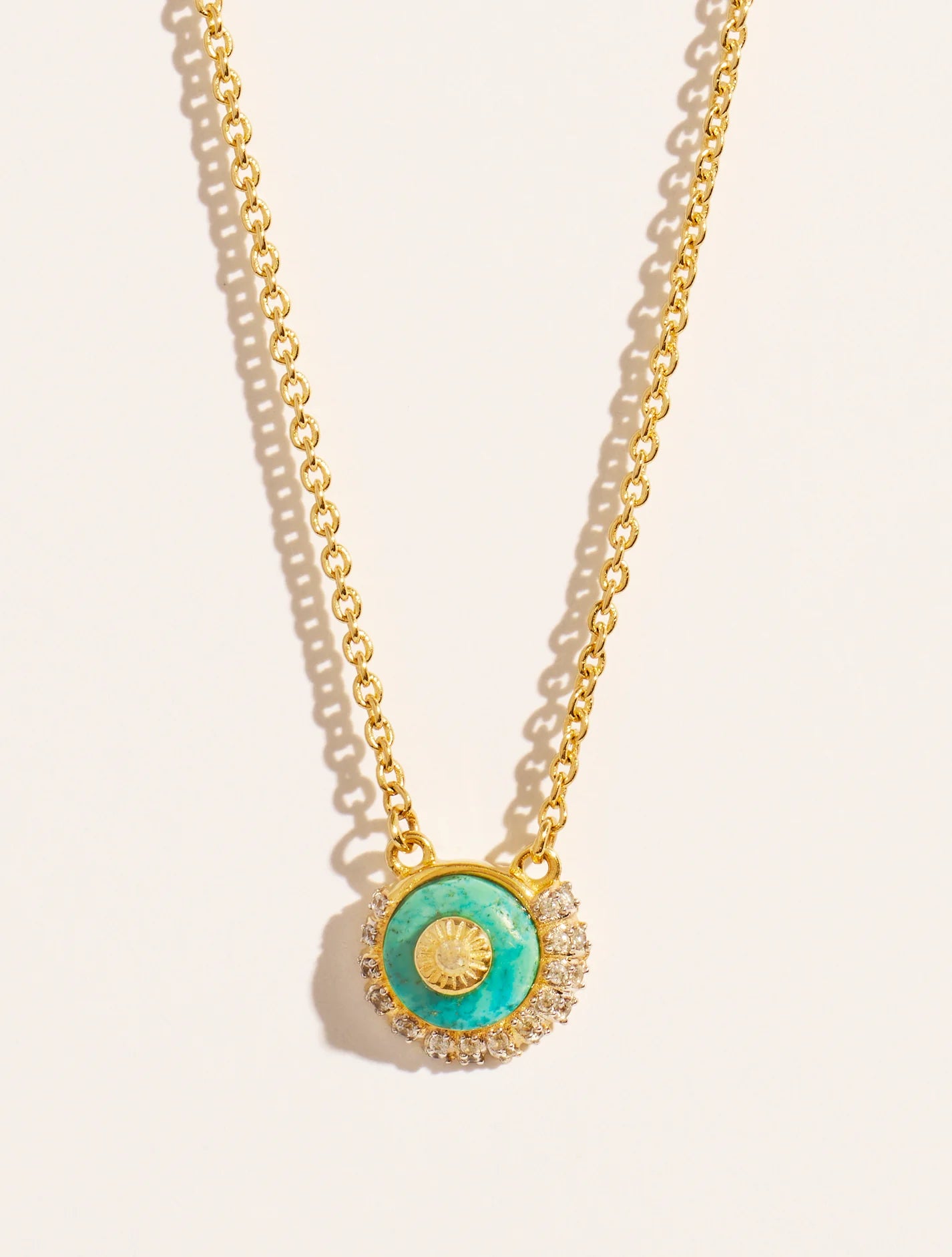 Collier Coquillage Turquoise